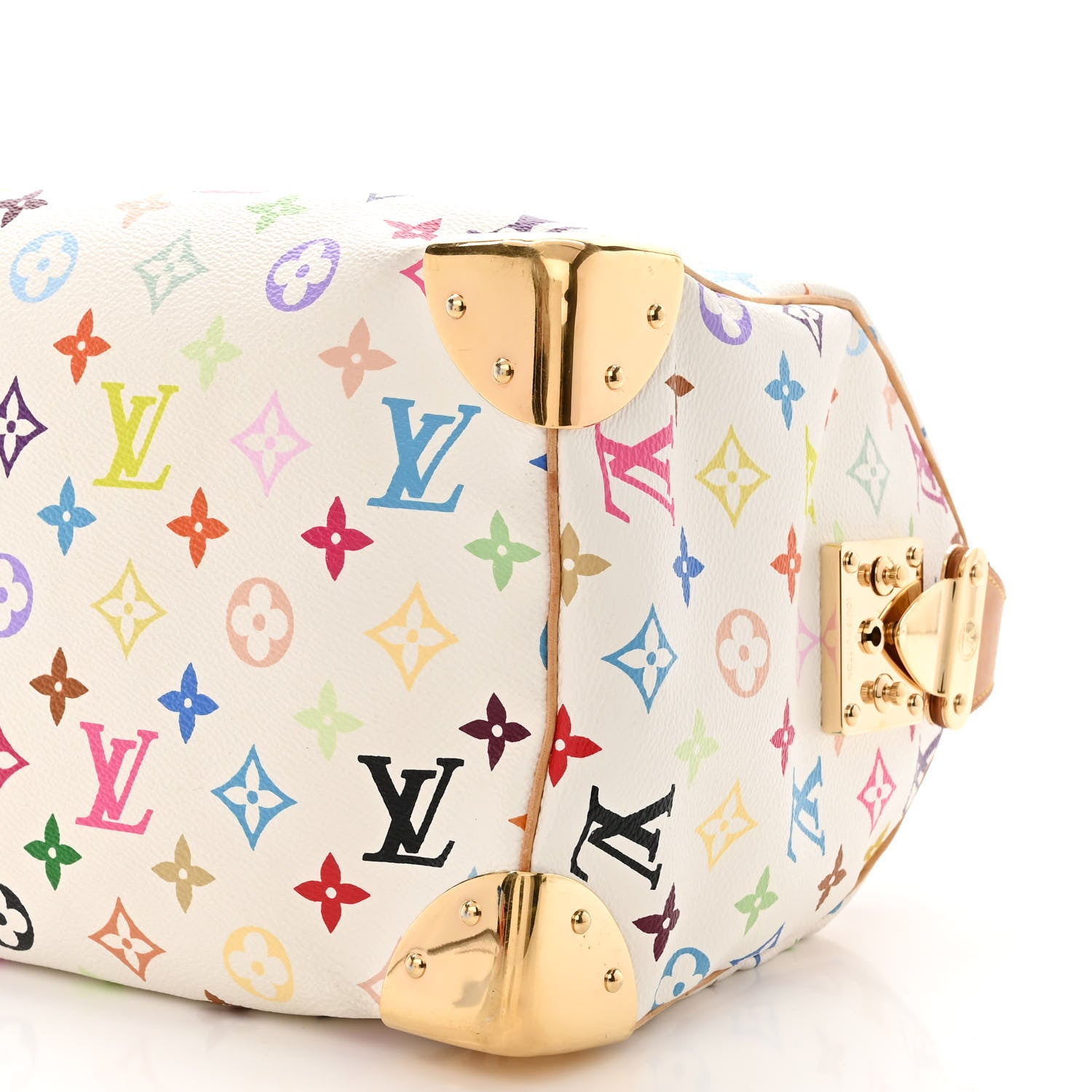 Louis Vuitton Monogram Multicolor Speedy 30 White 9 of 12