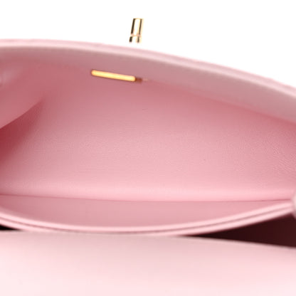 Chanel Caviar Quilted Mini Coco Handle Flap Light Pink 5 of 12