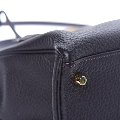 Hermes Taurillon Clemence Kelly Retourne 35 Raisin 42 of 46