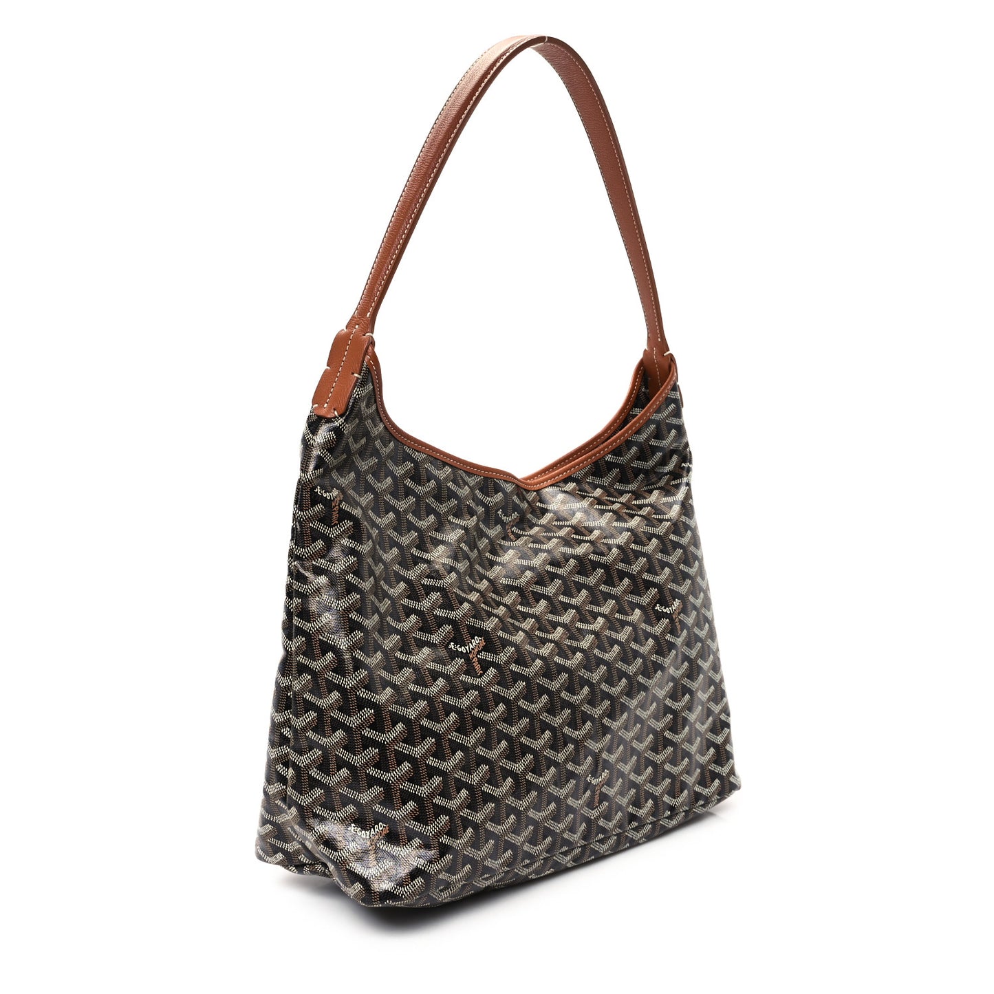 Goyardine Boheme Hobo Black Gold