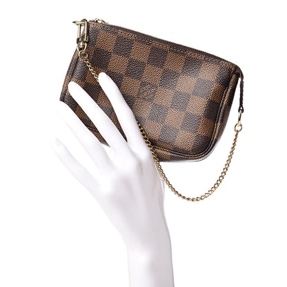 Louis Vuitton Damier Ebene Mini Pochette Accessories 2 of 8