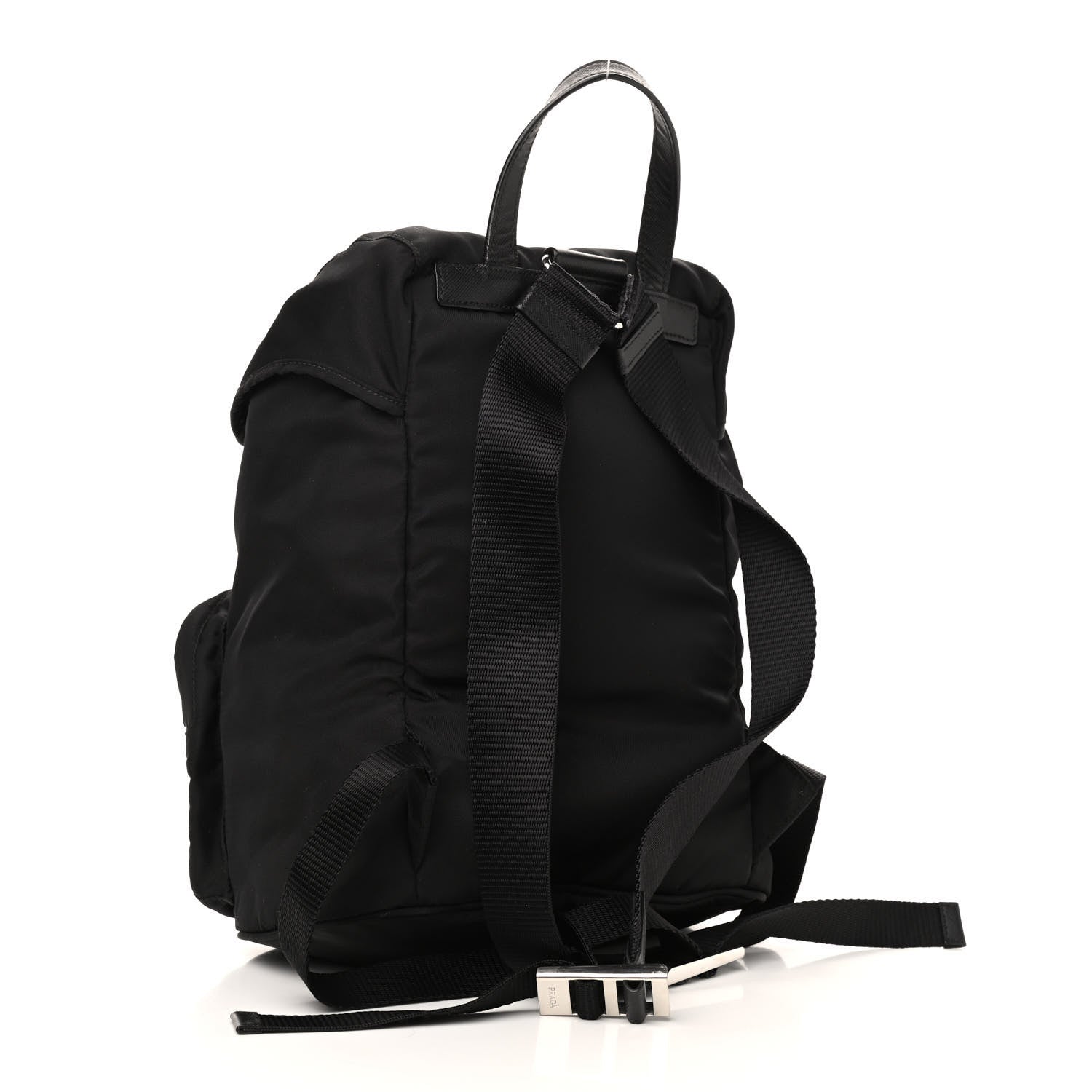 Prada Tessuto Nylon Vela Small Backpack Black 3 of 11