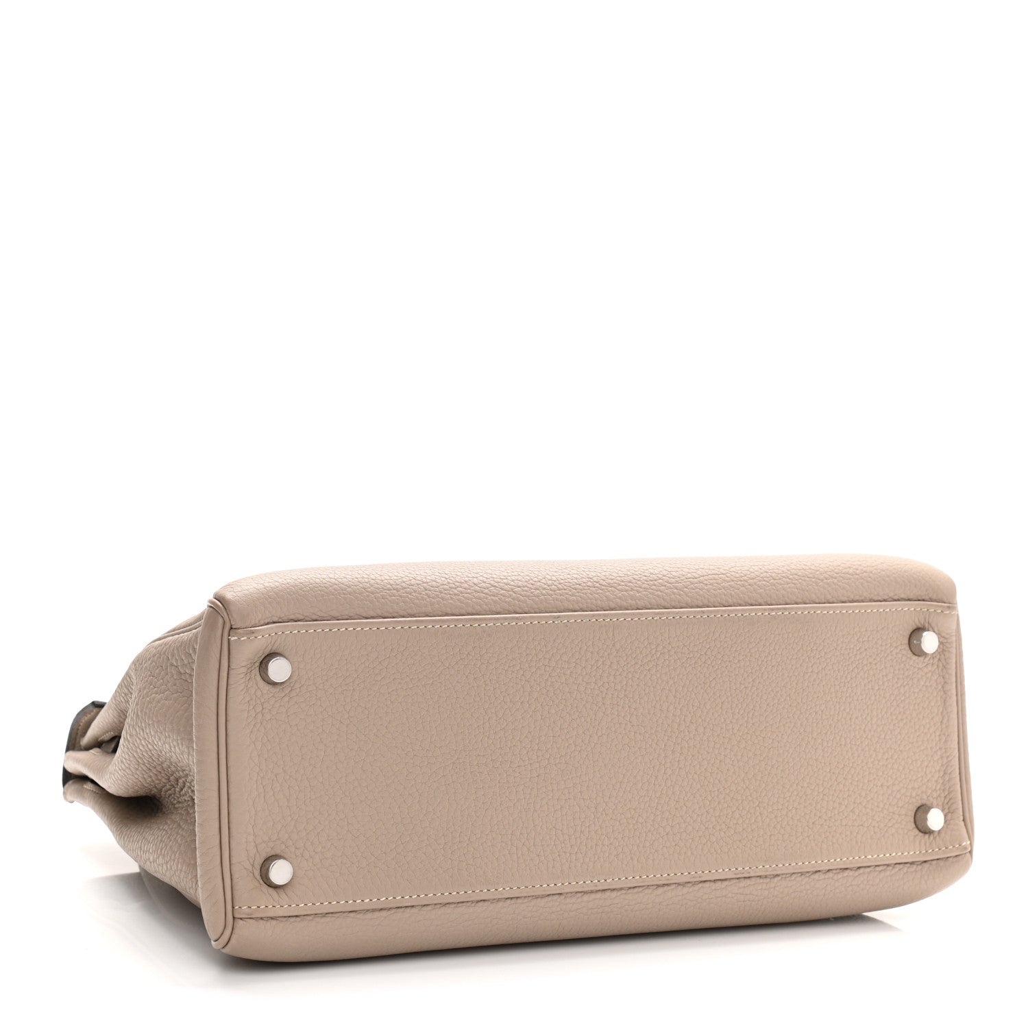 Hermes Taurillon Clemence Kelly Retourne 32 Gris Tourterelle 4 of 14