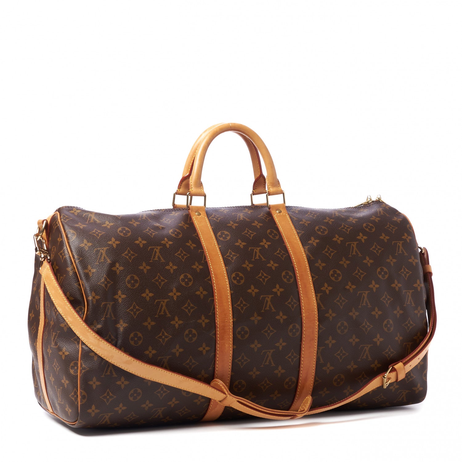 Louis Vuitton Monogram Keepall Bandouliere 55 3 of 10