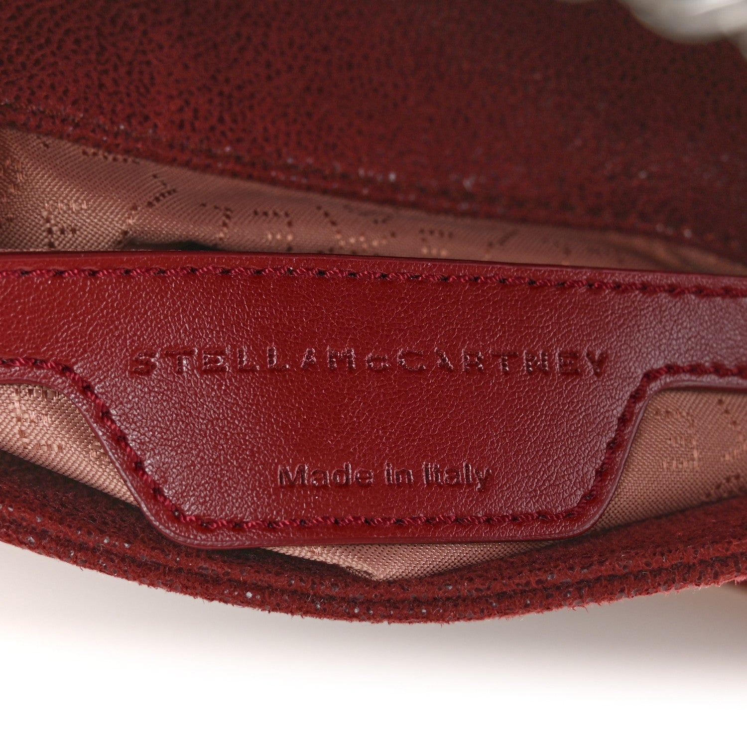 Stella McCartney Shaggy Deer Falabella Messenger Bag Ruby 6 of 10