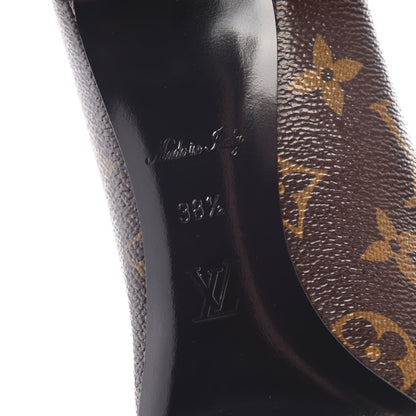Louis Vuitton Reverse Monogram Cherie Pumps 38.5 6 of 9
