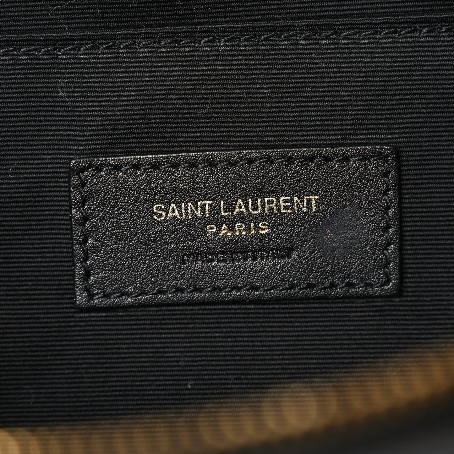 Grain De Poudre Monogram Belt Bag Black