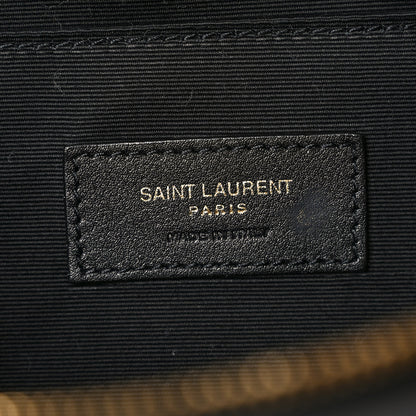 Saint Laurent Grain De Poudre Monogram Belt Bag Black 5 of 9
