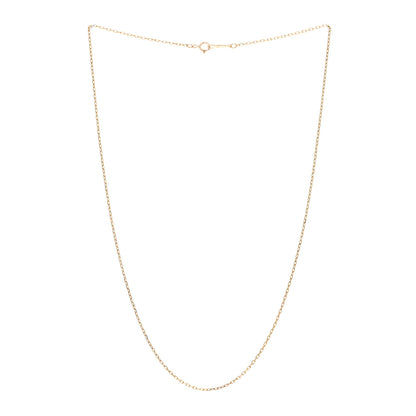 Mikimoto 18K Yellow Gold Chain Necklace 15" 3 of 4