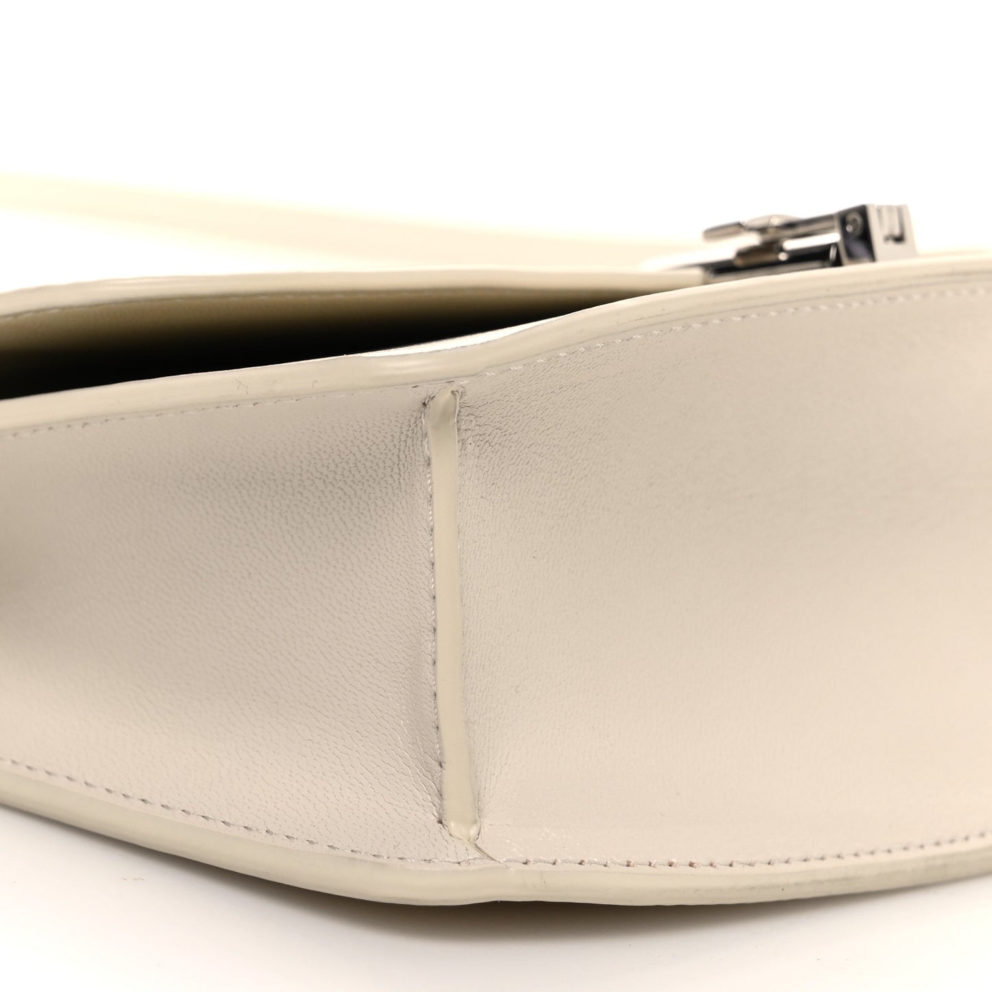 Smooth Calfskin The Sofia E/W Crossbody Ivory