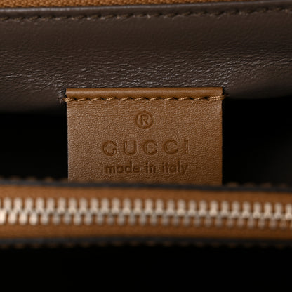 Gucci Smooth Calfskin Medium Zumi Top Handle Bag Friky Taupe 6 of 11