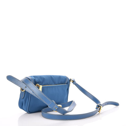 Prada Tessuto Nylon Crossbody Bag Turchese 3 of 8