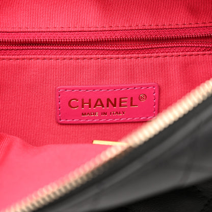 Chanel Calfskin Quilted Mini Bowling Bag Black 6 of 11