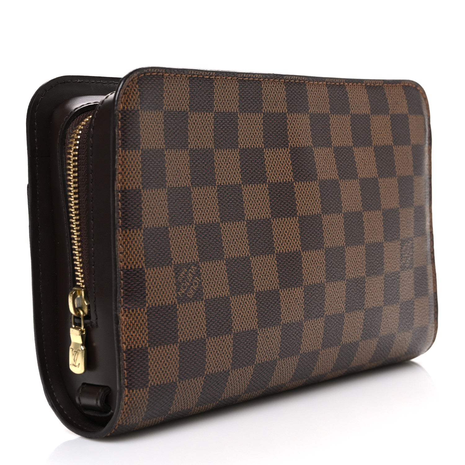 Louis Vuitton Damier Ebene Pochette Saint Louis Clutch 3 of 7