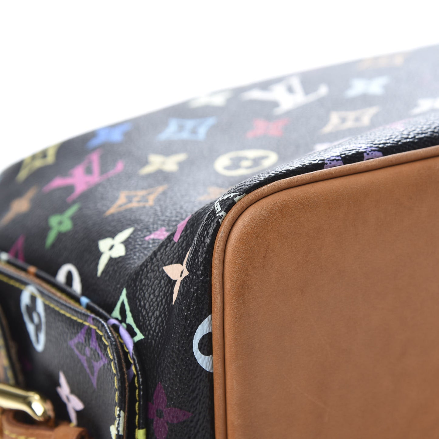 Monogram Multicolor Petit Noe Black