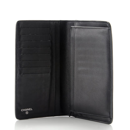 Chanel Caviar Sevruga Yen Wallet Black 5 of 8