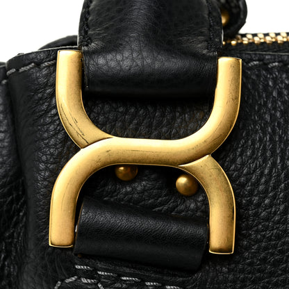 Chloe Calfskin Small Marcie Satchel Black 14 of 16