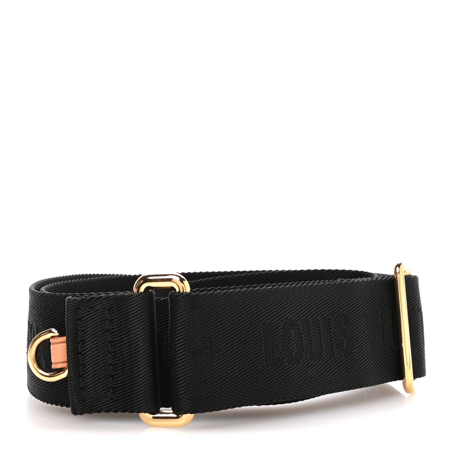 Louis Vuitton Monogram Multi Pochette Accessories Bandouliere Shoulder Strap Black 3 of 6