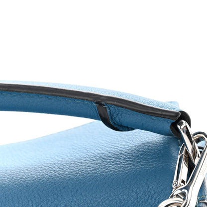 Loewe Calfskin Mini Puzzle Bag Dark Lagoon Black 12 of 12