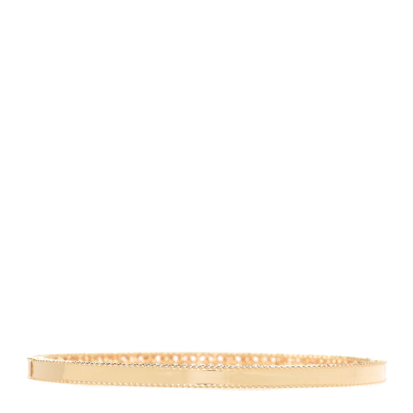 18K Yellow Gold Diamond Symphony Diamond Bangle Bracelet