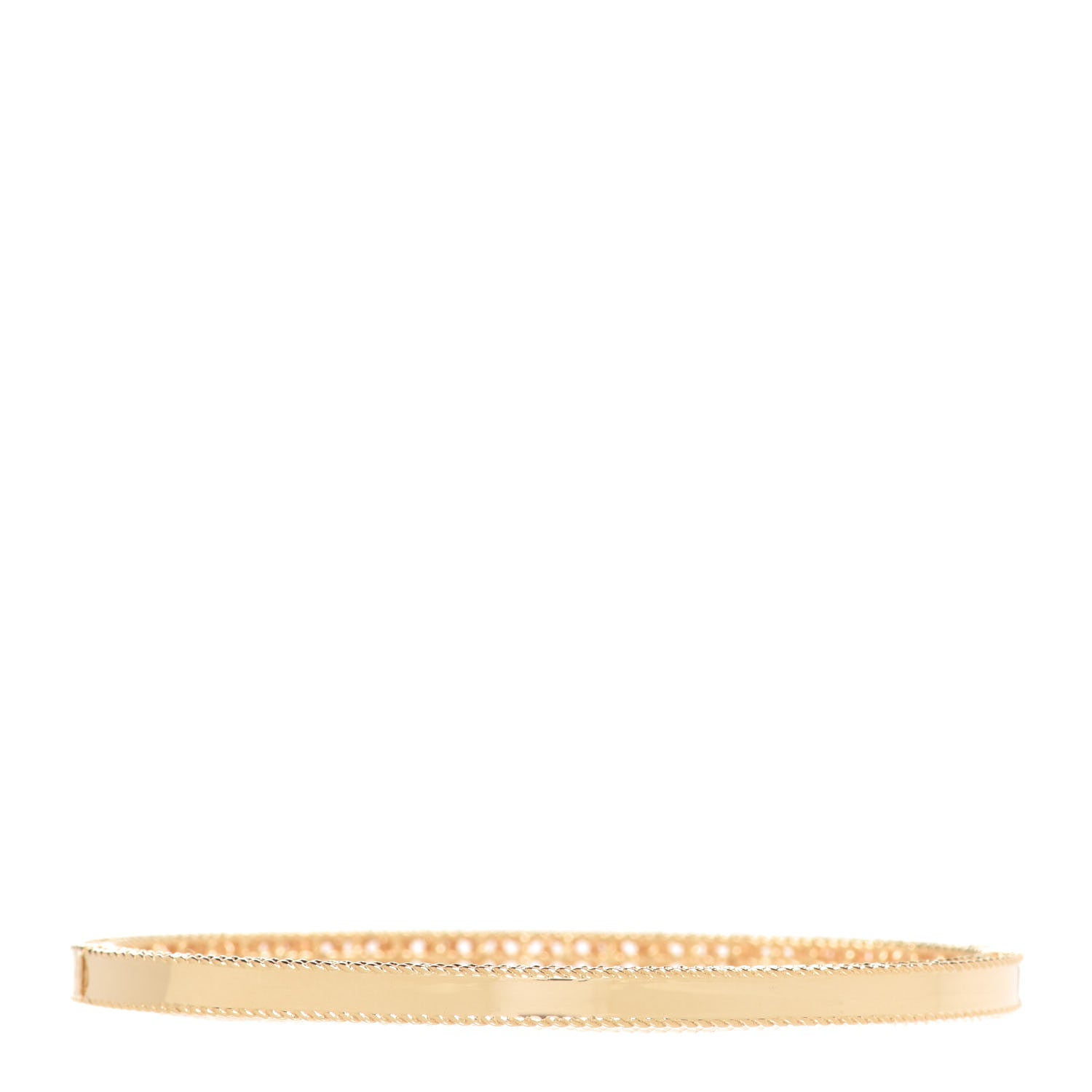 Roberto Coin 18K Yellow Gold Diamond Symphony Diamond Bangle Bracelet 3 of 4