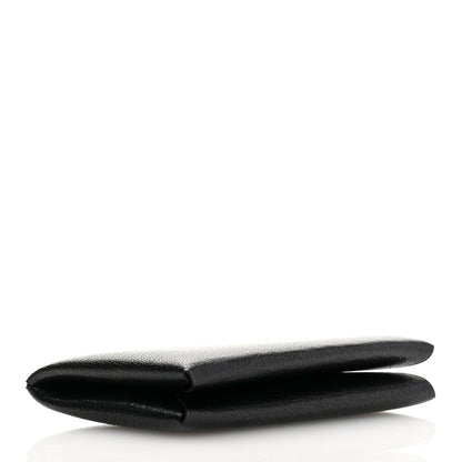 Hermes Chevre Mysore Calvi Card Case Black 4 of 8