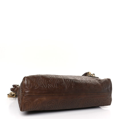 Louis Vuitton Monogram Paris Souple Whisper PM Chocolate 4 of 8