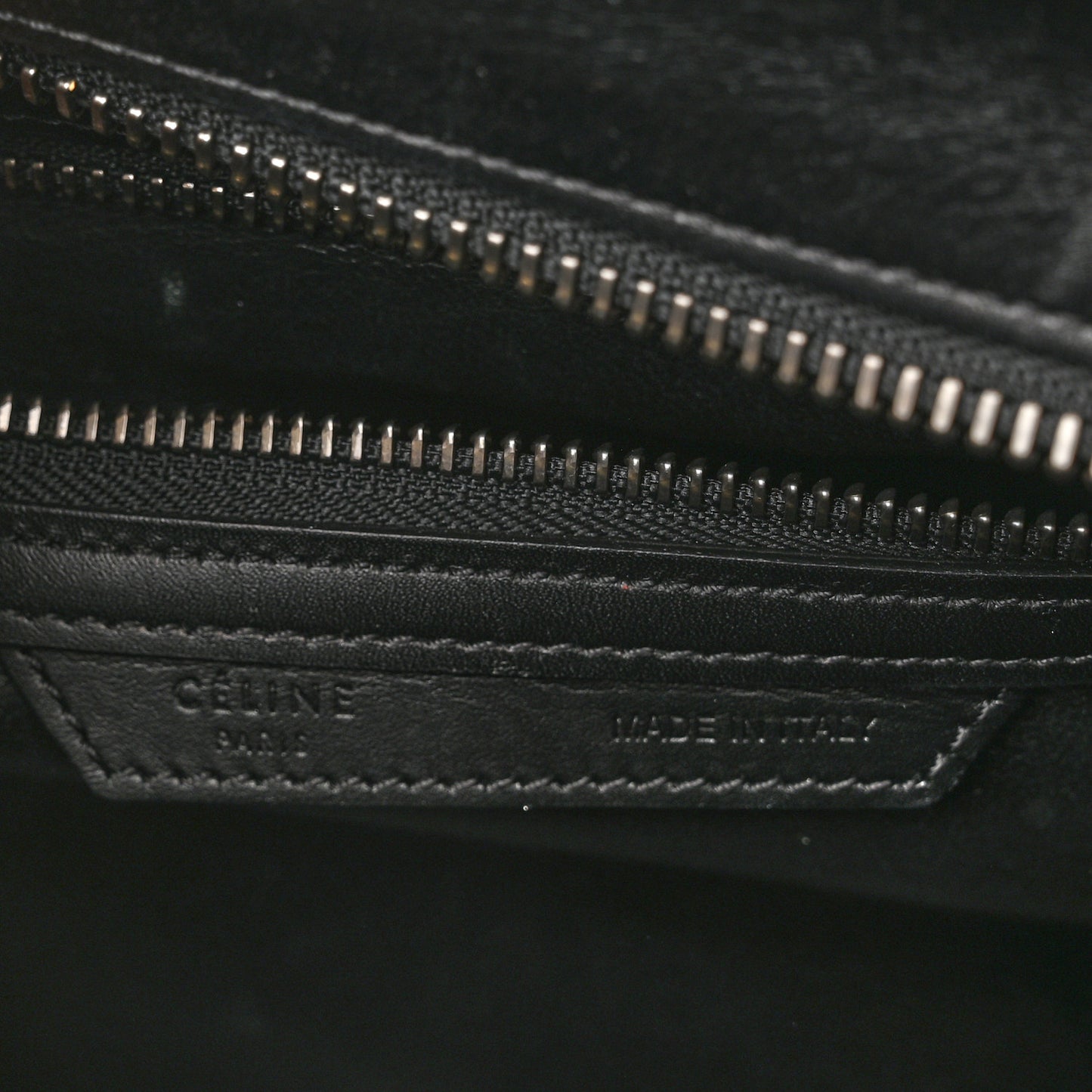 Felt Smooth Calfskin Micro Tri-Color Luggage Black Yellow