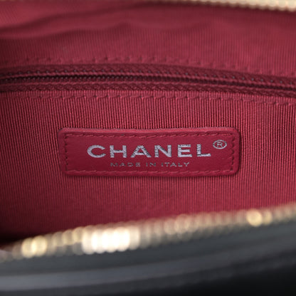 Chanel Aged Calfskin Quilted Small Gabrielle Hobo Black 15 of 18