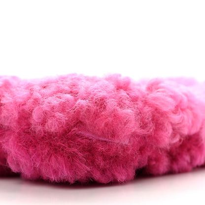 Chanel Shearling Sheepskin Large Chanel 19 Cosmetic Case Pink 8 of 9