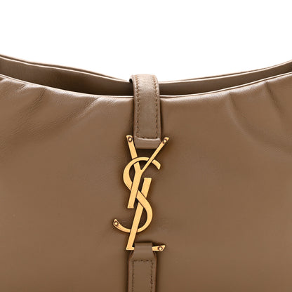 Saint Laurent Padded Lambskin Le 5 A 7 Hobo Dark Peanut 8 of 11