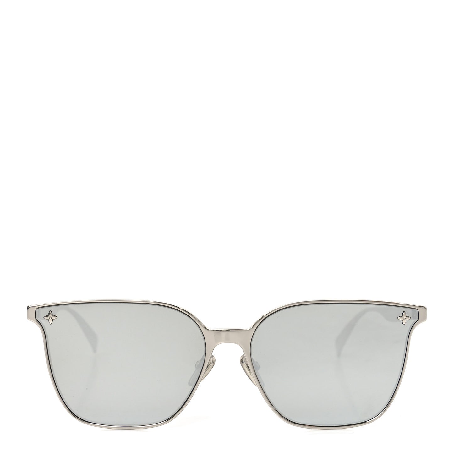 Metal My Monogram Fame Rectangle Sunglasses Z2487U Silver