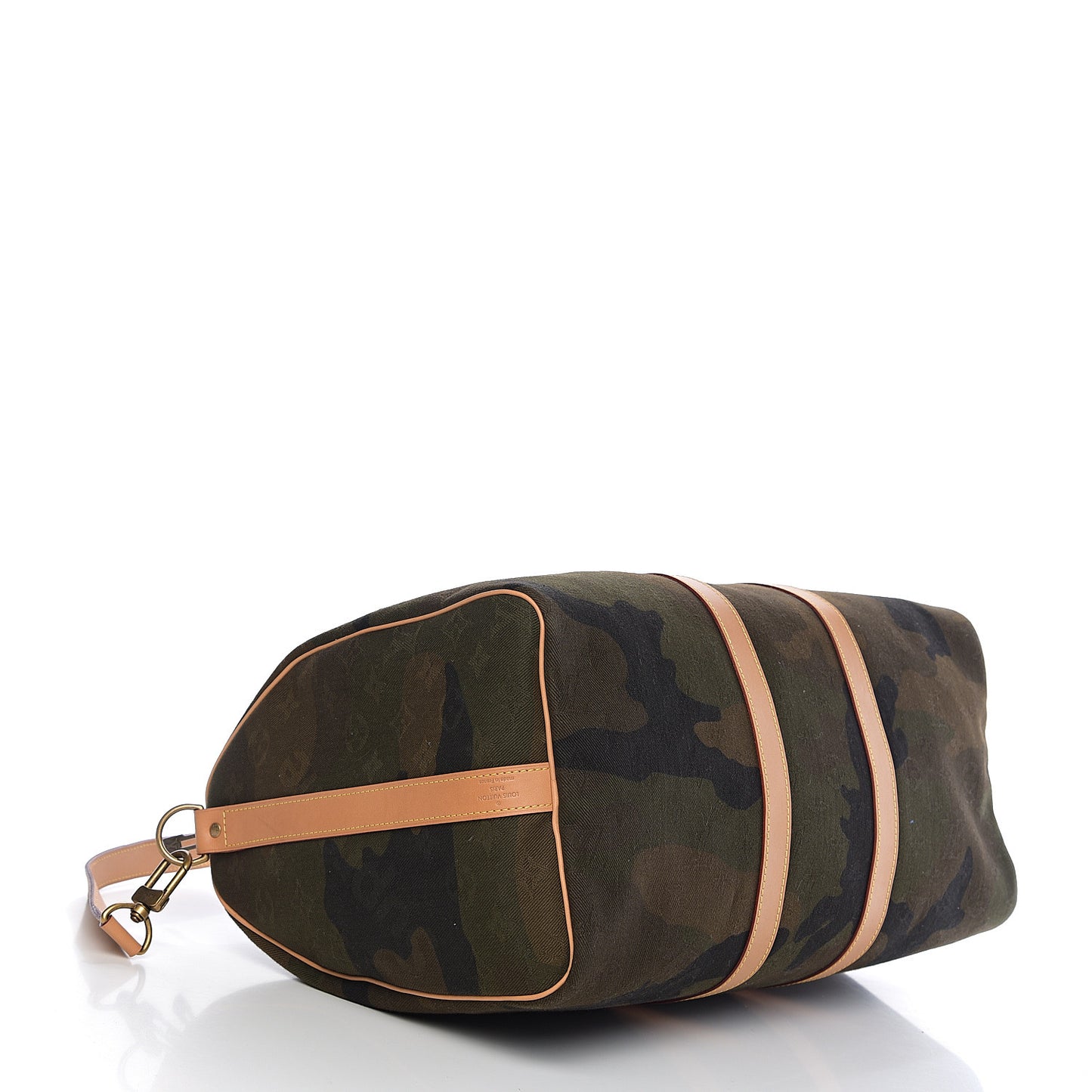 X SUPREME Monogram Camouflage Keepall Bandouliere 45