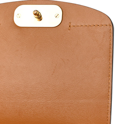 Chloe Calfskin Crocodile Embossed Mini C Double Carry Autumnal Brown 11 of 14