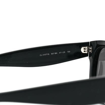 Celine Acetate Bridge Sunglasses CL 41077S Black 5 of 6