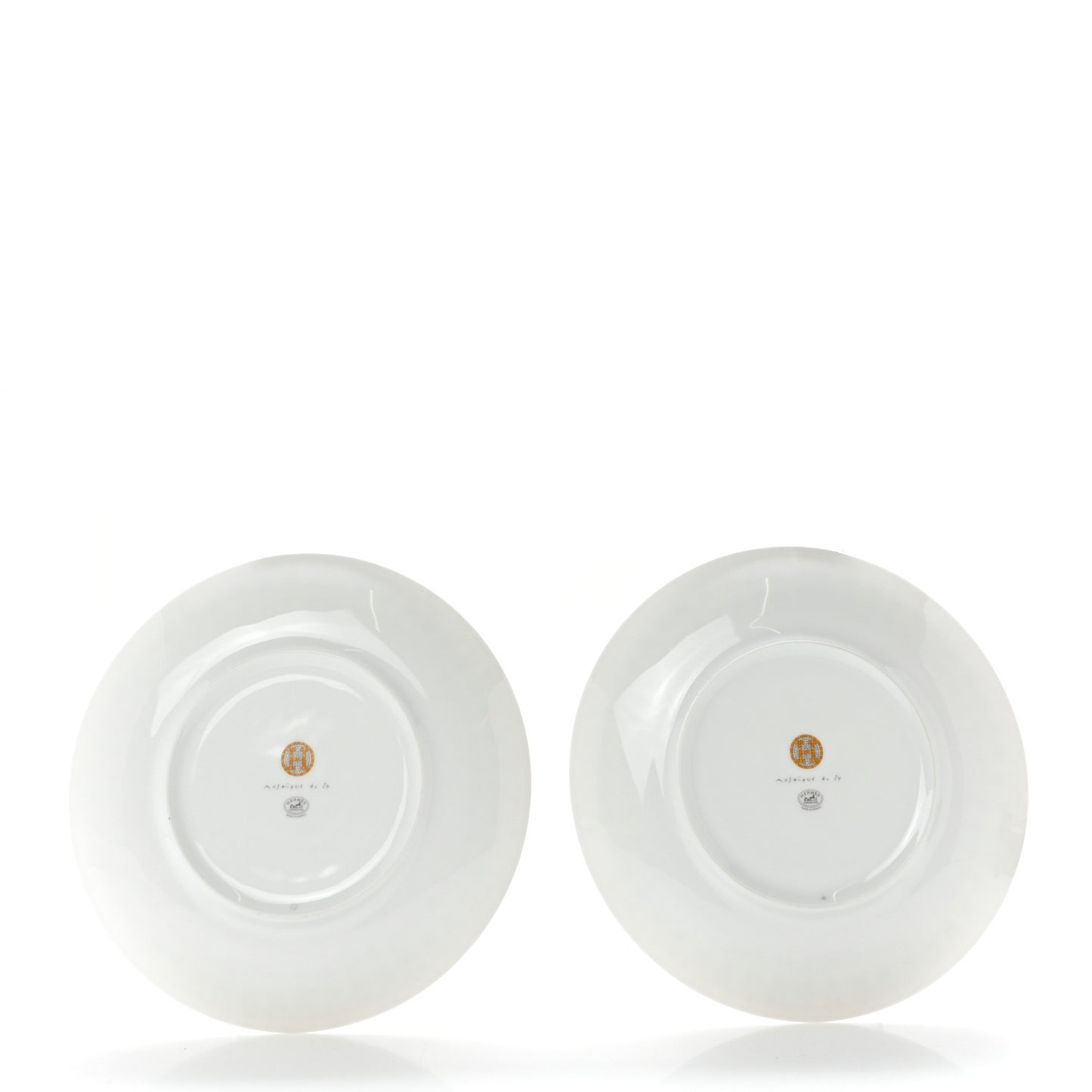 Porcelain Mosaique au 24 Dessert Plate Set of 2