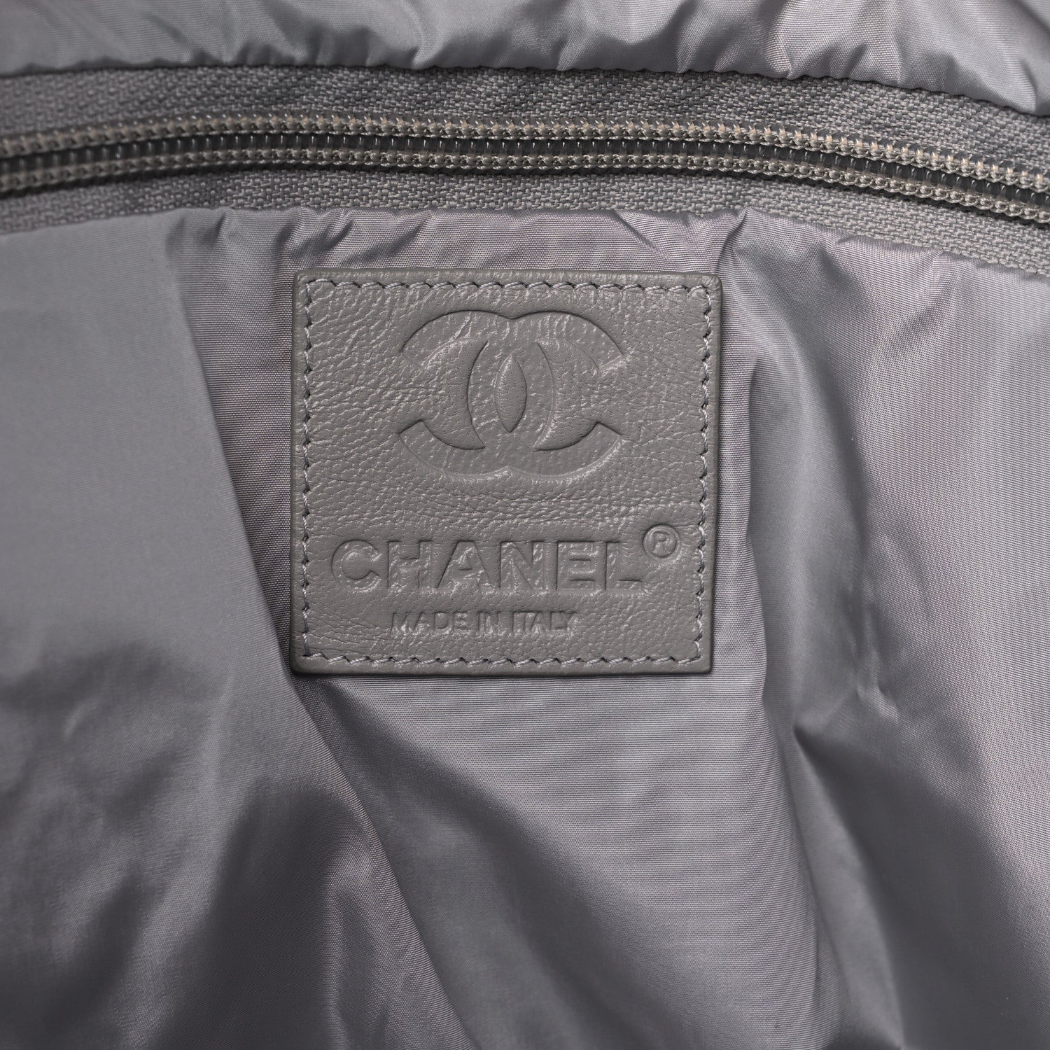 Chanel Nylon Sport Tote Navy White 6 of 18