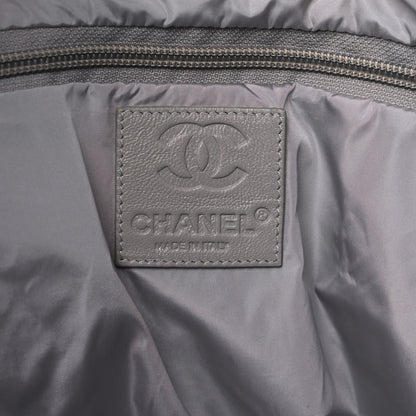 Chanel Nylon Sport Tote Navy White 6 of 18