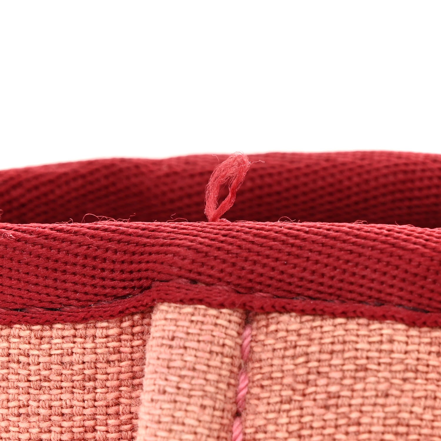 Chanel Canvas Mini Deauville Tote Red 12 of 15