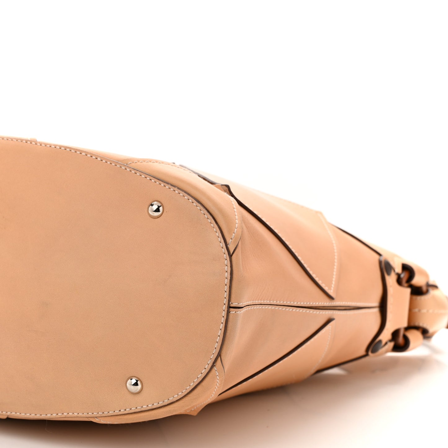 Calfskin Woven Satchel Fieno