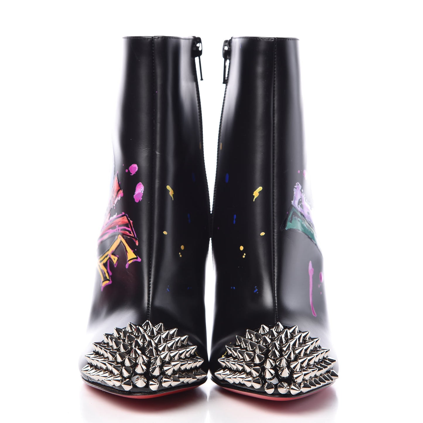 Calfskin Patent Love Is A Boot 100 Booties 36 Black