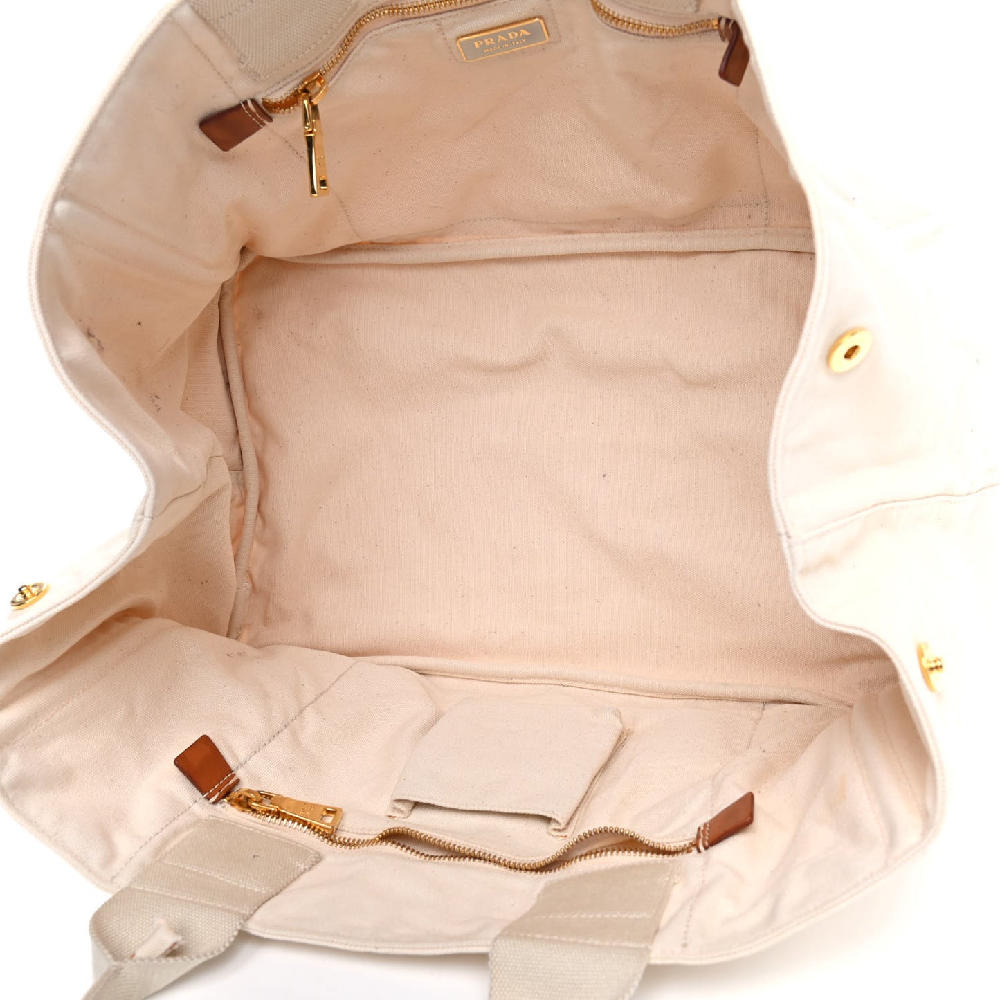 Canapa Logo Tote Grezzo