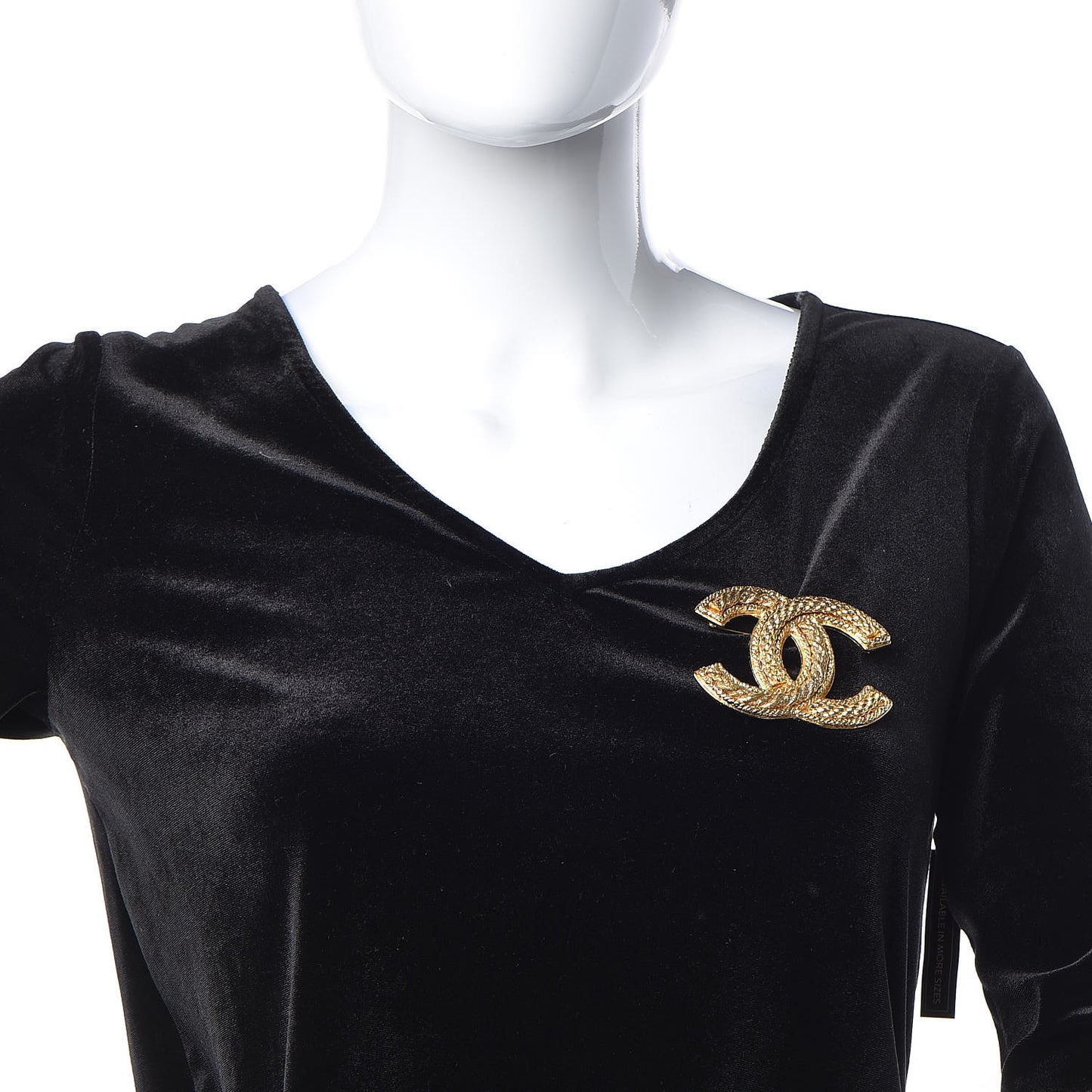 CC Large Brooch Gold