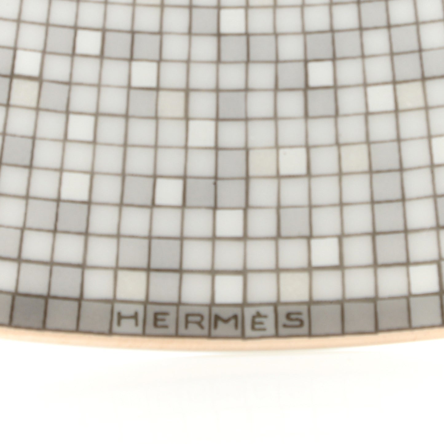 Porcelain Mosaique Au 24 Platine Presentation Plate Set of 2
