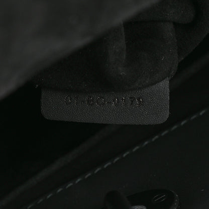 Christian Dior Ultra Matte Calfskin Cannage Medium Lady Dior Black 7 of 13