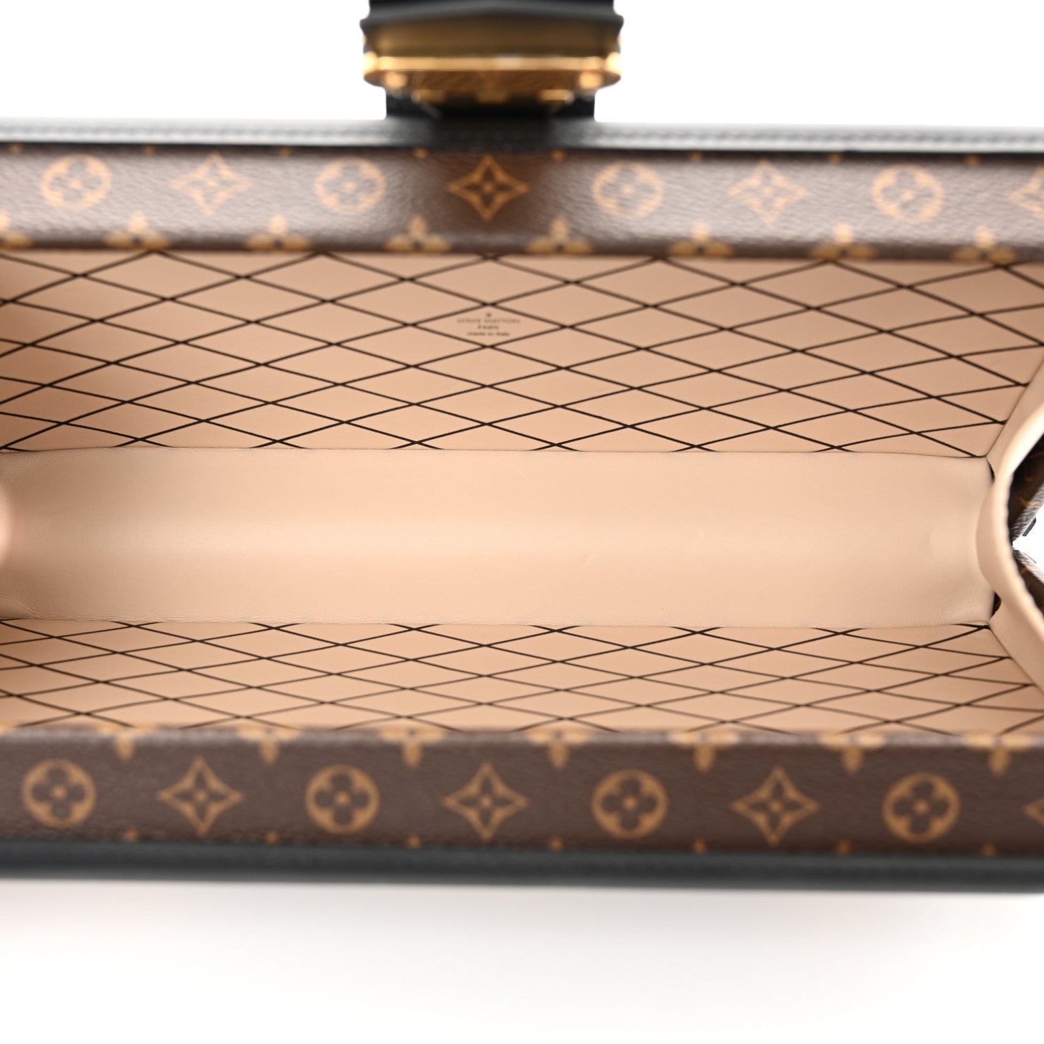 Louis Vuitton Monogram Petite Malle East West Black 5 of 11