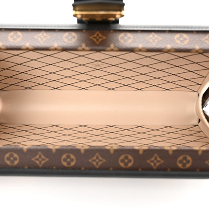 Louis Vuitton Monogram Petite Malle East West Black 5 of 11