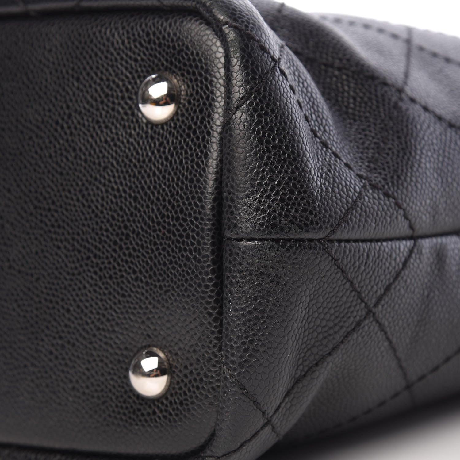 Chanel Grained Calfskin Shopping Fever Tote Black 20 of 21