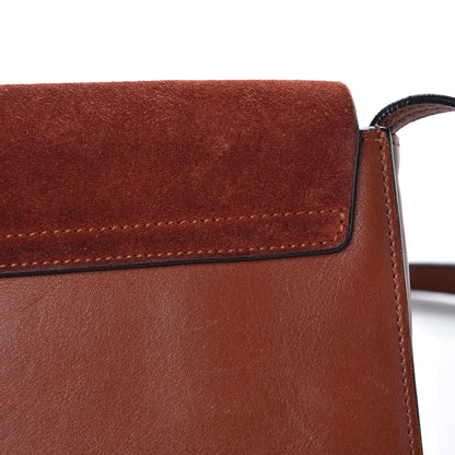 Chloe Suede Calfskin Small Faye Shoulder Bag Saffron Red 12 of 17