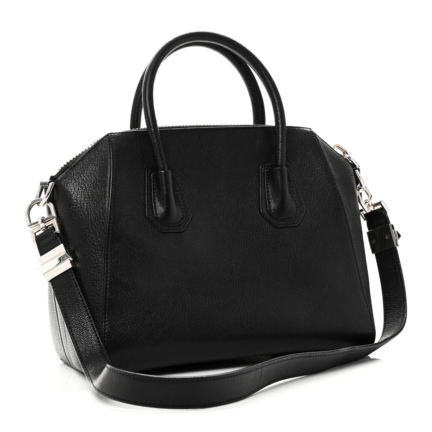 Sugar Goatskin Small Antigona Black